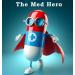 MedHero Pill Swallowing Aid | Safe Kid-Friendly Dual-Method Design | Reusable & Portable Tool for All Ages | Stainless Steel Stress-Free Solution - Buy Online on GoSupps.com