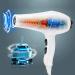 2000 Watt Mid-Size Hair Dryer Negative Ion High Power Hair Salon Professional Hair Dryer Mute White - Buy Online on GoSupps.com