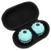 Combined toys 1stk toys decompression ball printing out leap massage balls Transport gunge top massage ball Pressure relief toys 7.36x3.56cm sky blue