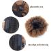 Short Kinky Curly Afro Puff Drawstring Ponytail Extension | Clip in Hairpiece for Women (Large T1B/30#) - Buy Online on GoSupps.com