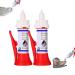 INHLUGLK Glue 5210 Met Oil Based Glue Powerful Solder Multi-Material Repair Adhesive for Shoes Plastic Wood Leather (2PCS)