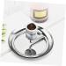Alipis Metal Stands for Dishes - 2 Sets of Safe Moxibustion & Massage Accessories - Durable 10x10cm Silver Ash Collectors - Buy Online on GoSupps.com