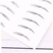 FOMIYES 4 Sheets Pairs Makeup Stickers Realistic Waterproof Imitation Eyebrows Cosmetic Supplies Hair Miss - Buy Online on GoSupps.com