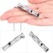 High Decibel Outdoor Stainless Steel Whistle | Emergency Survival Signal Pipe for Camping - Buy Online on GoSupps.com