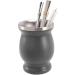 Black Double-Wall Stainless Yerba Mate Gourd Tea Cup Set Coffee Water Cup with Yerba Mate Bombilla (Straw) - Buy Online on GoSupps.com