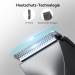 Buy Kensen Men's Intimate Razor - IPX7 Waterproof LED Light Wet & Dry for Body Grooming | Perfect for Testicles Legs Chest & Armpits - Buy Online on GoSupps.com