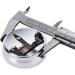 London Round Pill Box - 3 Compartment Decorative Travel Organizer for Tablets & Vitamins - Buy Online on GoSupps.com
