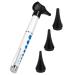 Healifty LED Ear Diagnosis Otoscope Ear Care Magnifying Glass Penlight Flashlight Ear Care Set without Battery