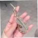 FOYTOKI Rhinestone Twist Clip Pipa Hair Barrette French Hair Pins for Thick Hair Womens Hair Barrettes Pipa Hair Clip Hair Bun Holder Hair Pins for Buns Decorative Hair Clips Hair Twist - Buy Online on GoSupps.com