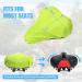 Flintronic Waterproof Helmet Cover Rain Protection - Universal Size for Men & Children - 4 Fluorescent Green Reflective Strip Rain Covers - Buy Online on GoSupps.com