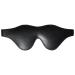 Genuine Cowhide Leather Handmade Spectacle Shaped Mask with Adjustable Strap Works with Every Snooze Position for Men and Women (Black)