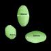 OROOTL Glow Beads Fishing Saltwater 100pcs - Luminous Hard Plastic Fish Beads Assortment for Sea Fishing - Buy Online on GoSupps.com