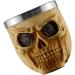Stainless Steel Shaving Bowl Foaming Soap Bowl Facial Hair Beard Brush Mug Skull for Halloween Costumes - Buy Online on GoSupps.com