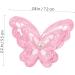 Operitacx 20 Pcs Clothing Accessories Patches Teeth Covers Custom Backpack Patches Fabric Pink Delicate Bags - Buy Online on GoSupps.com