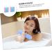 Baluue 10pcs Foaming Soap Mesh Bag Face Cleansing Foaming Exfoliating Soap Bag Soap Sleeve Foaming Net As Shown 1 - Buy Online on GoSupps.com