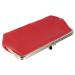 Paule & Knopf Elegant faux leather bag case JUDITH with practical snap closure in elegant design in red