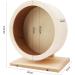 Seahelms Wooden Hamster Wheel - Small Pets Exercise Spinner Wheel (M / 21cm) - Buy Online on GoSupps.com