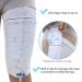 Comfortable Catheter Leg Bag Holder Cover - Ultra-Soft & Breathable Foley Leg Bag Sleeves for Caregivers - International Shipping Available - Buy Online on GoSupps.com