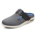 NVBHOF Men's Diabetic Shoes Wide Width Shoes Swollen Feet Adjustable Large Size Walking Shoes Extra Wide Orthopaedic Comfort Shoes Non Slip Fattening and Widening for Swollen Feet 9 Dark Grey