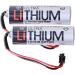 Buy DSONE 2PCS ER6V 3.6V 2400mAh Batteries for PLC M70 - Compatible ER6VC119A & ER6VC119B - International Shipping Available - Buy Online on GoSupps.com