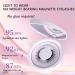 Magnetic Eyelashes Natural Look | Reusable No Glue Lashes Kit | Easy to Wear Manga Eyelashes - Buy Online on GoSupps.com