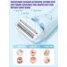 SHUWND 2 in 1 Electric Shaver Razors for Women Silkglide Pro-2024 Best Silk Glide Razor Modira Mermaid Shaver Silk Glide Epilator Waterproof Electric Razors for Women Pubic Hair Wet & Dry Blue - Buy Online on GoSupps.com
