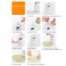 YUYTE 32Pcs Collagen Capsules for Face Mask Machine - DIY Natural Fruit Vegetable Mask Maker for Skin Care - Buy Online on GoSupps.com
