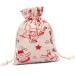 KOMBIUDA 50 Pcs Calendar Chritmas Candy Chrismas Garland Pouch for Christmas Storage Bag Drawstring Size 2 As Shown - Buy Online on GoSupps.com