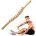 Neck Massage Balls & Bein Cellulite Massager - Wood Massage Device for Stress Relief & Muscle Tension Relief - Buy Online on GoSupps.com