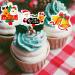 GULELAYAR 50/500 Pieces Christmas Cupcake Toppers Cute Cake Decorations Snowman Santa Claus Reindeer Elf Bells Cake Toppers Picks for Christmas Cake Decor Party Holiday Supplies Favors (500 Pieces) - Buy Online on GoSupps.com