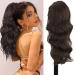 Ponytail Extensions Brown with bracket hair part ponytail extension long curly hair extension extension art hair synthetic braid ponytail like real hair 40cm 6# 082c-16 40cm/16-inch 6#
