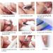 Fibreglass Nail Repair Silk Fibreglass Nail Extensions Nail Glue Stickers Silk Nail Wrap Nail Art Tool for Fingernail Repair nail swrap - Buy Online on GoSupps.com