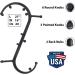 Body Back Buddy Classic - USA Made Trigger Point Massage Tool, Manual Self Massager 2 Pack - Black Marbled - Buy Online on GoSupps.com