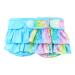 Hisprout Skirt Diaper for Female Dogs Reusable Washable Durable Puppy Diapers(L Mermaid) L Mermaid