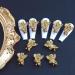 10pcs Baroque Angel Baby Nail Charms - 3D Embossed Cupid Charms for DIY Manicure - Gold Nail Accessories - Buy Online on GoSupps.com