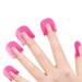 Btrice (Two Sets) 52 Nail Polish Protection Wax Papers Which Can Be Reused In Soft Plastic Nail Art Spill-Proof Clip To Protect Nails