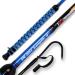 Fiblink Fishing Gaff portable fish gaff with stainless steel hook non-slip handle and fiberglass shaft for salt water offshore 91 cm 150 cm 180 cm blue