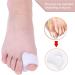 Toe Separators 9 Pcs Hallux Valgus Corrector & Bunion Protector Kit for Pain Relief & Proper Toe Alignment | International Shipping Available - Buy Online on GoSupps.com