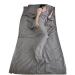 Traliven Sleeping Bag Liner,Breathable Sleeping Sack for Adults,Lightweight Travel & Camping Sheet, Compact and Portable for Hotel,Hostels,Traveling,Single/Double with Zipper Light Grey 46x86 inch