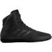Adidas Men's Mat Wizard 4 Wrestling Shoe - Carbon/Metallic/Black - Size 9.5 - Buy Online on GoSupps.com