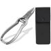 Nail tongs footnail tongs nail scissors stainless steel rust -free bent cut surface foot care nail cutter nail snap for the manicure and pedicure 14 cm including case 14 cm nail pliers