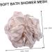 3pcs Bath Ball Bubble Making Net - Shower Poufs & Scrubbers for Luxurious Home Spa Experience - Buy Online on GoSupps.com