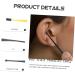 Hemoton 2 Sets Stainless Steel Ear Spoon and Ear Syringe Kit with LED - Household Ear Cleaning Tools - Buy Online on GoSupps.com