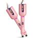 Sindax Automatic Curling Iron - 1 Inch Professional Ionic Curling Wand with 4 Adjustable Temps Dual Voltage Anti-Scald Design - Perfect for All Ages - Shop Now - Buy Online on GoSupps.com
