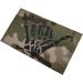 5x3 Inch Large Multicam Infrared IR Skull Skeleton Middle Finger Patch - Tactical Vest Patch with Hook-Fastener Backing - Buy Online on GoSupps.com