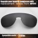 IMYTPFT Compatible Replacement Lenses for Oakley Trillbe - Black One Size | Global Shipping Available - Buy Online on GoSupps.com