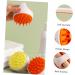 Fomiyes 4-Piece Shampoo Massage Brush Set | Scalp Massager Hairbrush for Deep Cleansing & Relaxation | Perfect Hair Care Tool for Shower - International Shipping Available! - Buy Online on GoSupps.com