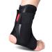 Kuangmi Ankle Brace Stabilizers Adjustable Ankle Support for Sports Protect Sprained Ankle Ligament Damage Injury Recovery (X-Large) XL (Pack of 1)