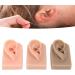 ZJchao 3Pcs Silicone Ear Model - 3 Colors Soft & Flexible Right Ear Simulation Display Props - Buy Online on GoSupps.com