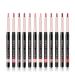 CHJUZI Colors Lip Liner Pencil Waterproof Non-Smudge Matte Velvet Lipstick Pen